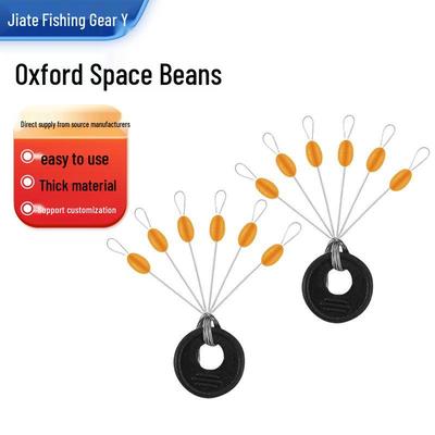 Anti-Tangle Space Bean Luminous Fishing Stoppers - Olive Shape Gear for Sea Fishing