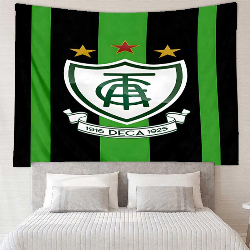 1PC Green Shield Emblem Design Printed Tapestry Room Decoration Wall Hanging for Living Room Bedroom, dormitory, Birthday and Christmas gifts
