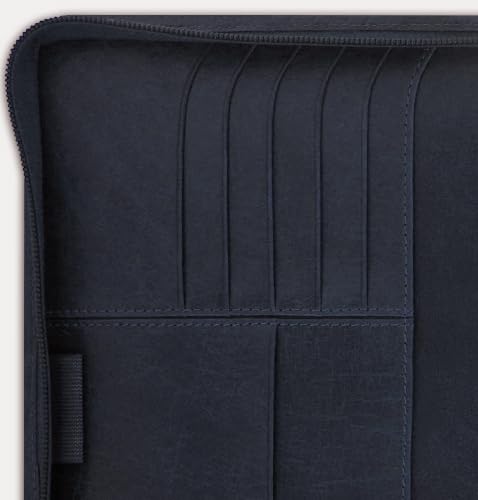 Filofax A5 Lockwood Zip navy organizer