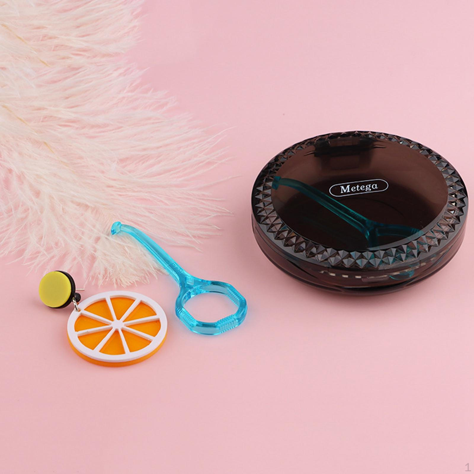 

Portable Retainer Box, Mouth Guard Case to Holder for Household Children Older Men #C Gray