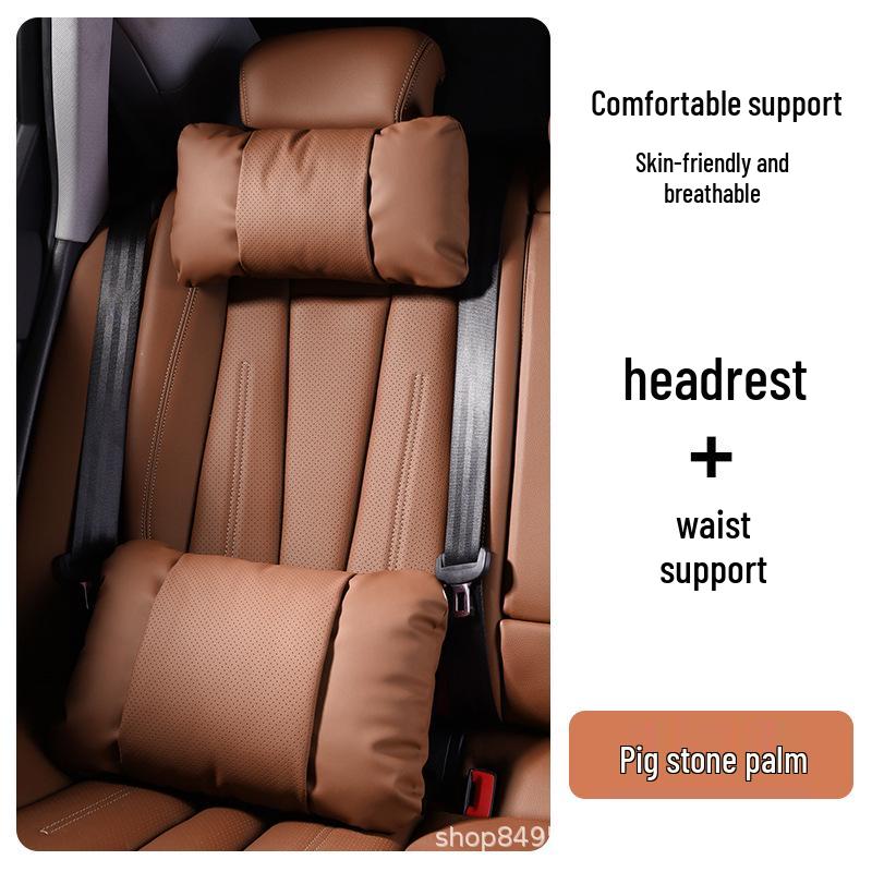 New Version Li Auto L6-L9 i6 i8 Car Headrest & Lumbar Support Pillow Set