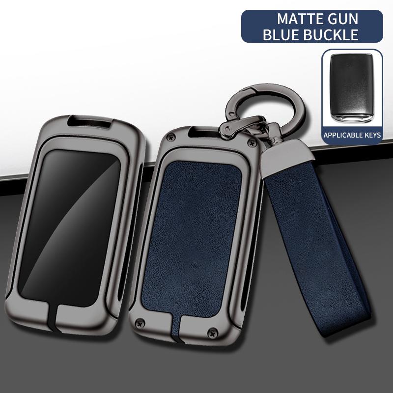 Zinc Alloy Leather Car Key Case For Mazda Skyactiv 3 2 6 Cx5 Cx30 Cx3 Cx8 Cx8 Cx9 Mx5 Atez Onkesera Key Case Car Keycase