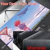 Gamer Mousepad Whale Anime Mouse Pad Large Mouse Mat Natural Rubber Desk Rug Office PC Desk Mats Design Mousepads 40x90cm