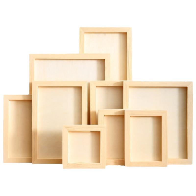 Handmade 3D Wooden Picture Frame for Clay Craft Displays