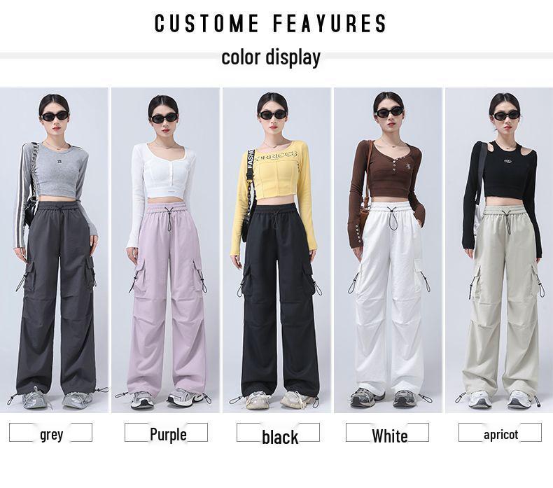 Women's Adjustable Thin Sports Casual Pants - Spring to Autumn