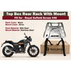 Top Box Rear Rack "With Mount Plate Fit For Royal Enfield Scram 440"