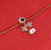 Women's Small Fresh Reindeer Red Rope Bracelet - Christmas & Birthday Gift
