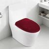Toilet Cover Corn-patterned Fabric Elastic Strap Non-Slip Stable Toilet Seat Cover Multifunctional Bathroom Decor