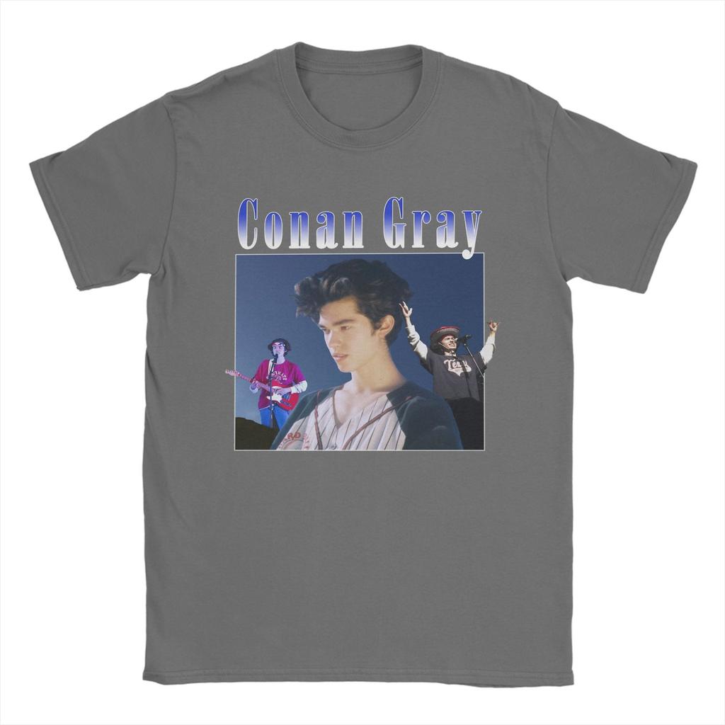 Conan Gray Pánské tričko Úžasná bavlněná trička Kulatý výstřih Krátký rukáv Trička Letní topy