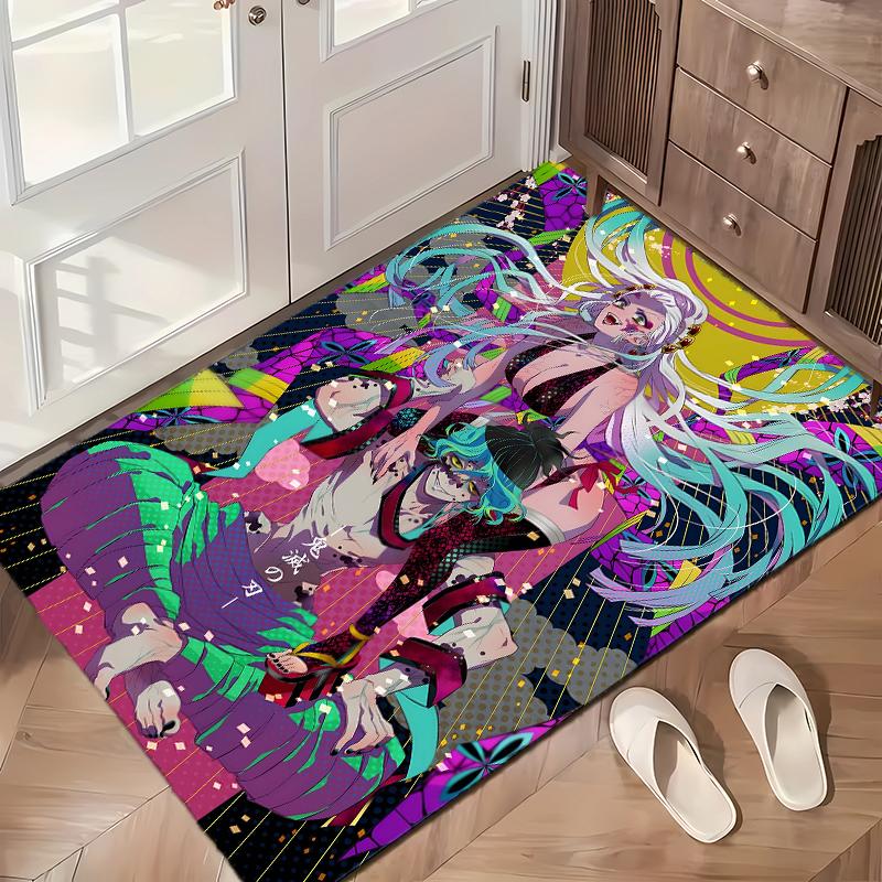 Demon Slayer (14) Office Carpets Suitable for Living Rooms Bedrooms Offices and Kitchens a Gift for Modern Home Decor