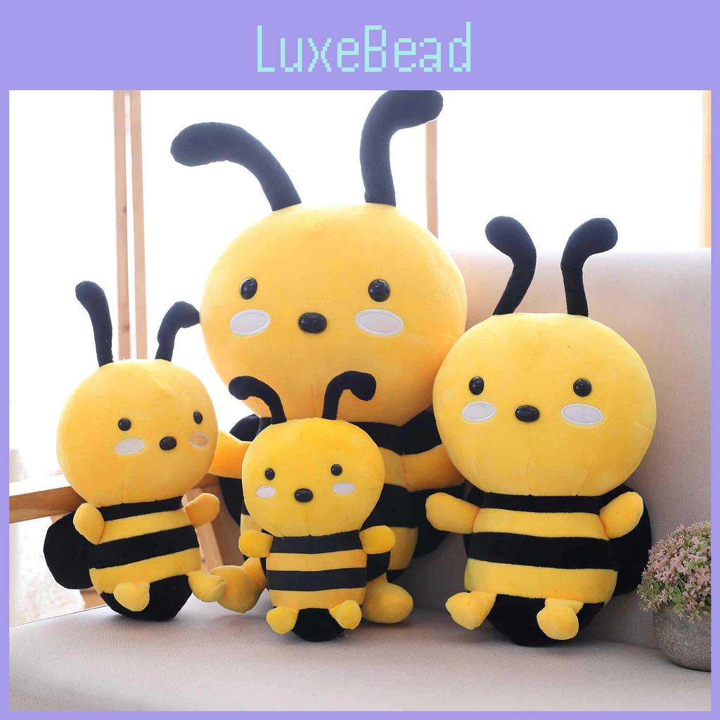 Bee Plush Stuffed Toy Insect Stuffed Doll Childrens Birthday Gift Cozy Cushion