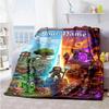 Minecraft Customize Your Name Blanket Lightweight Customizable Blanket Warmthful Decor Versatile For Picnics Bedding Home Decor Office
