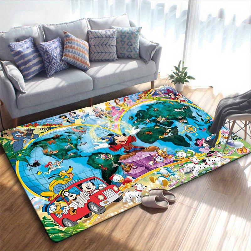 1pz Tappeto Disney Topolino e Minnie Tappeto da Area Tappeto Antiscivolo Lavabile a Mano Tappetino per Pavimento Adatto per Soggiorno Camera da Letto Arredamento Casa