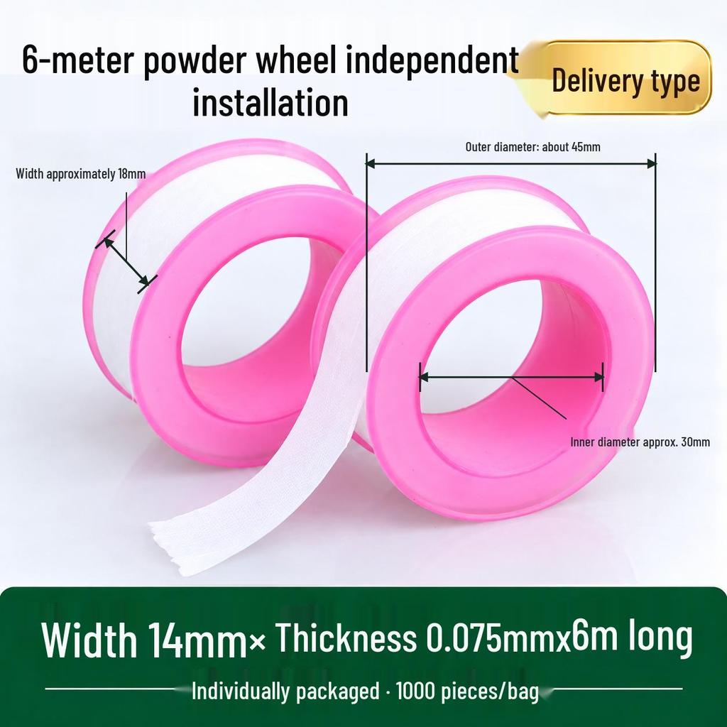 Polytetrafluoroethylene Water Pipe Seal Tape - Raw Rubber Belt & Water Glue Gift Set, Free Shipping