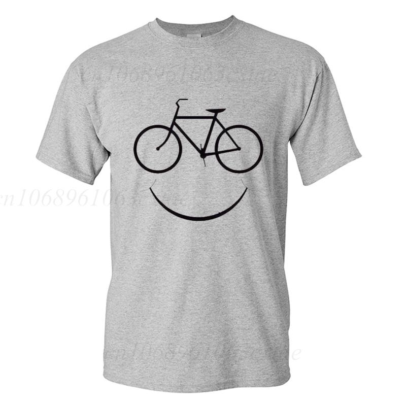 Summer Mens Tshirt Bicycle Pulse T Shirt Heartbeat Bike Top Bicycle Lovers Tshirt Unisex T-shirt Teenagers Cycling Lover Tops