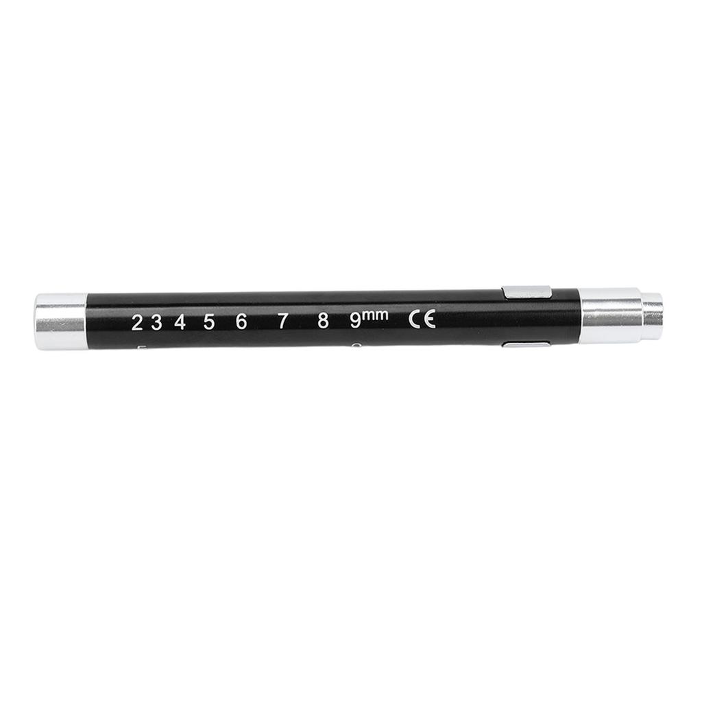 LED Penlight White Lighting Concave Head Aluminum Alloy Medical Pen Light for Throat Blue