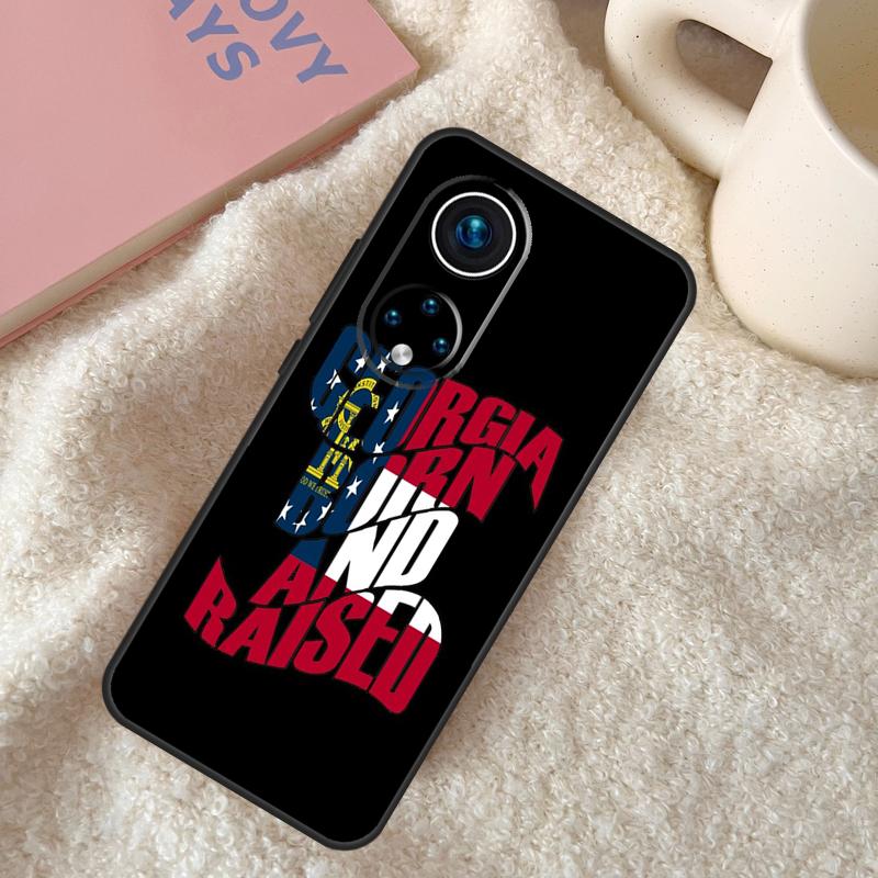 

Georgia State Flag Case For Honor 200 Lite Magic 7 5 6 Pro Honor X9c X9b X9a X8b X8a X8 X9 50 70 90 Lite Coque Honor Magic7 Pro
