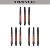 TARGET PRO GRIP TAG SHAFT 3 set pack Orange (Black & 33mm)