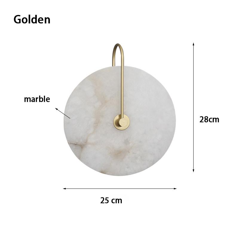 Retro Natural Marble Bbedroomdining Room Living Room Corridor Staircase Balcony Wall Lamp Marble Background Store wWall Lamp