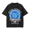 Anime Fullmetal Alchemist Edward Elric Stampa Grafica Uomo Donna Maglietta Manga Retro Lavata Oversize Girocollo Cotone Top Moda Harajuku Estate Nuova T-shirt