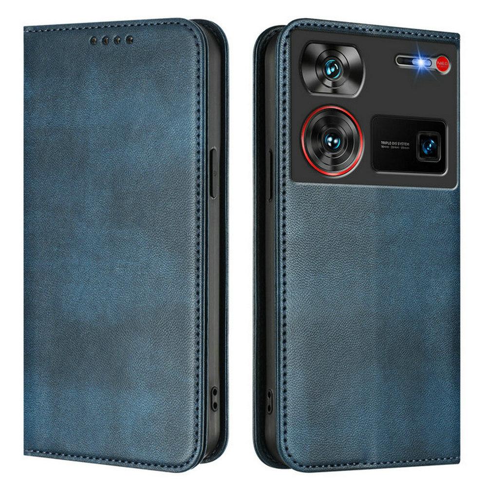 LUXUS Hülle Für Nubia Z70S Ultra 5G RFID Block Leder Klapp Magnet Funda Für Nubia Z60 Z70 Ultra Neo 3 GT Music 2 Brieftaschenhülle