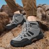 Tooling Labor Insurance Shoes High-top Men's Autumn and Winter New Non-slip Outdoor Sports and Leisure Trendy Shoes Travel Mountaineering Martin Boots