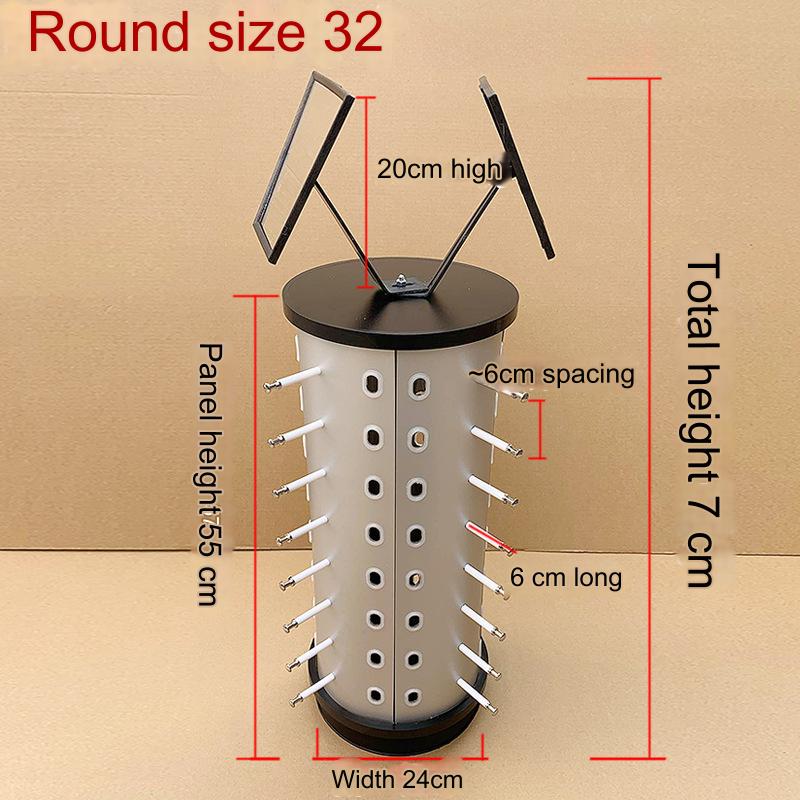 Glasses Shelf Sunglasses Display Rack 360 Degree Rotatable Round Table Glasses Frame Sunglasses Stand