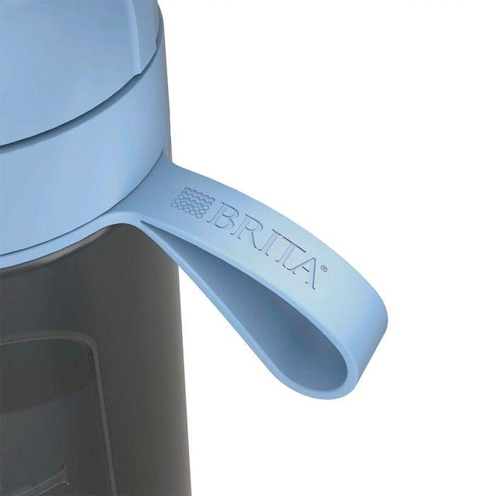 Bouteille De Sport BRITA Active Bleu Foncé 600 Ml Avec 2 Filtres À Microdisque