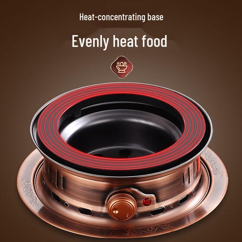 Traditional Old Beijing Style Copper Charcoal Hotpot (Yuan Yang)