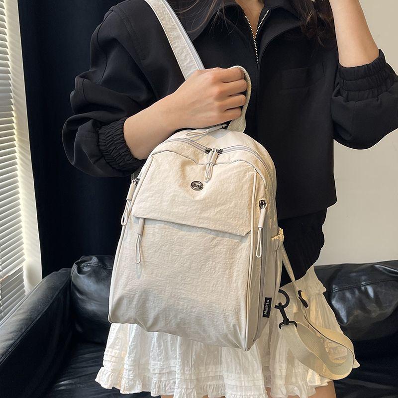 Lightweight Oxford Cloth Travel Backpack - Large Capacity, Casual & Fashionable Schoolbag