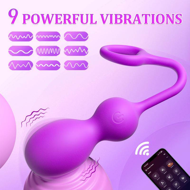 Wireless APP G Spot Vibrator for Women Vibrating Egg Vagina Massager Ball Kegel Trainer Adult Goods Love Egg Vibrator Sex Toys
