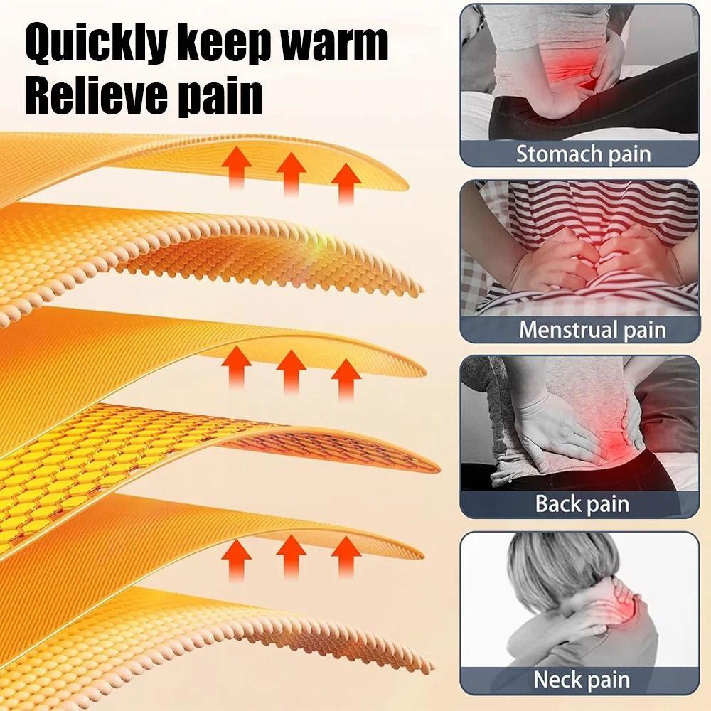 USB Charging Electric Heating Belt Cold Protection Waist  Warming Belt  Hand Waist