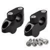 ZETA RACING Lenkererhöhung 20mm 26mm für Standarddurchmesser Kompatibel mit Lenkerhalterungen Aufrechte Fahrposition Langes Dirtfreak F4622 Teilekit,