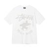 9 Amastudy T-shirt Uomo Donna Manica Corta Vestibilità Larga Cotone 270g Maglietta Casual Top