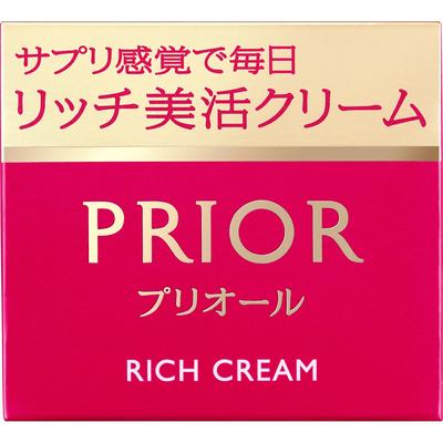 Prior Rich Beauty Activity Cream 40g Creams Apply One Pearl-sized Amount On Fingertips To Entire Face At the End of the Day. In the Morning,