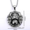 Unisex European Retro Elephant Pendant Necklace