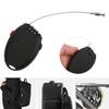 L 01 Black Mini Multi Function Bicycle 3 Digit Password Steel Cable Lock Bike Anti Theft Wire Lock