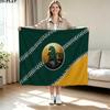 Oakland Athletics Druck Flanelldecke Hohe Qualität Warm Bequem Decke für Alle Jahreszeiten Perfekt für Geschenke Heimdekoration