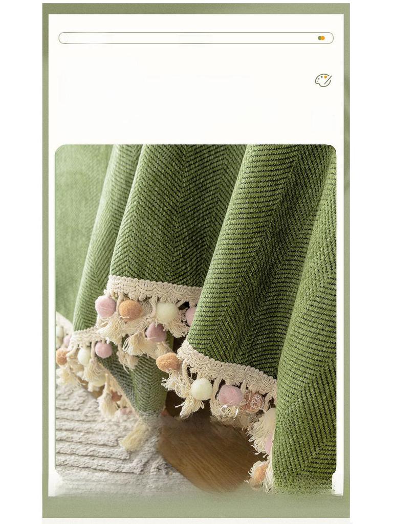 Chenille Waterproof Non-Slip Sofa Cover: Anti-Cat Scratch, Dust-Proof, All-Season Use.