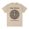 King Crimson Discipline T-shirt Cotton Men T Shirt New TEE TSHIRT Womens Tops