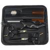 5.5-Inch Black Hairdressing Scissors & Thinning Shears Set