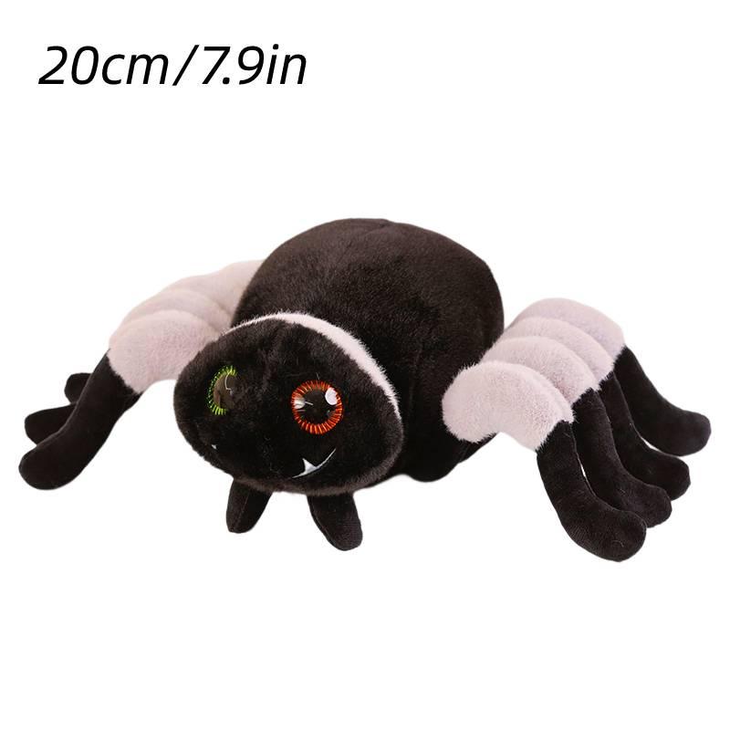 Милая плюшевая игрушка-паук с дружелюбной улыбкой 20cm/7.87in