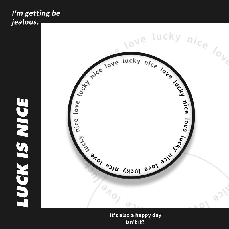 

Модная мультяшная черная настольная универсальная подставка для телефона