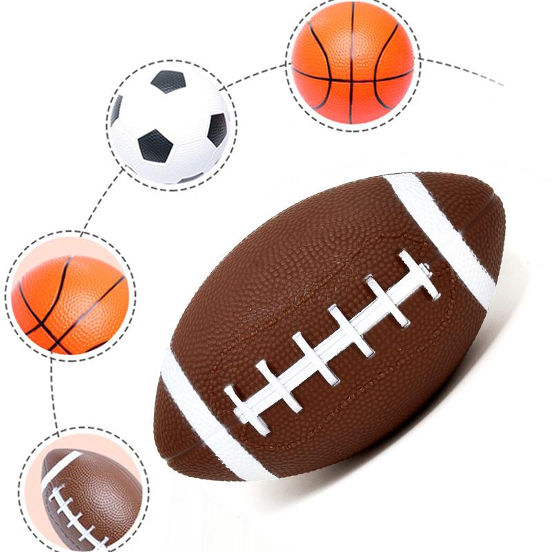 1 ks Elastický nafukovací mini ragbyový plážový míček Hry pro rodiče a děti Interaktivní trénink koordinace těla Pomůcka Dárek na párty ZYF