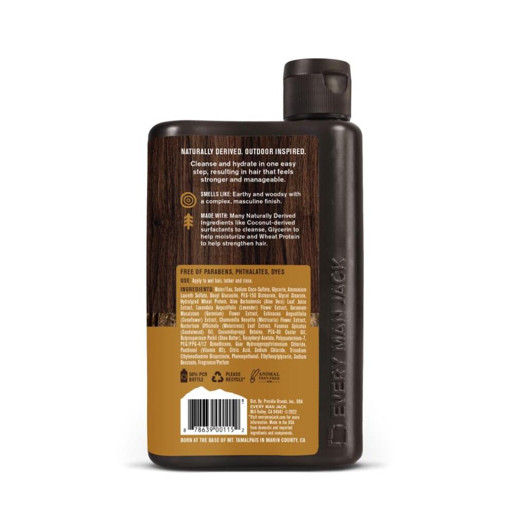 Every Man Jack T gliches Shampoo Sp lung f r alle Haartypen, Sandelholz, 13,5 Fl ssigunzen