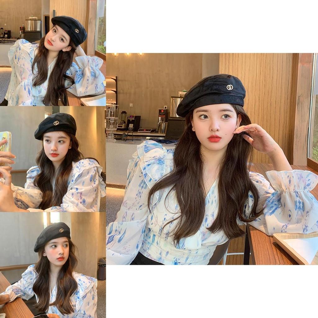 2021 New Womens Beret Sweet Cute Cotton Adjustable Trendy And Chic