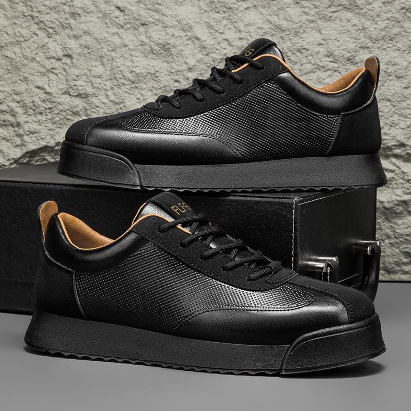 Fashion Men Shoes Sneakers Retro Casual Sneaker 2025 Spring Comfort Running Sneakers Man Leather Platform Fashion Shoes Zapatos Hombre