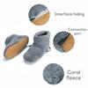 Charging Plush Comfortable Electric Heated Shoes Warm Foot Foot Warmer Shoes Winter Warming Slipper