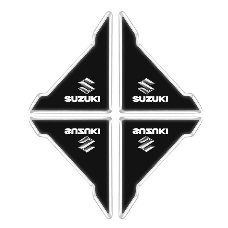 2/4Pc Transparent Car Door Corner Protection Sticker Anti-Collision Protector For Suzuki Grand Vitara SX4 Swift Jimny Baleno SX4