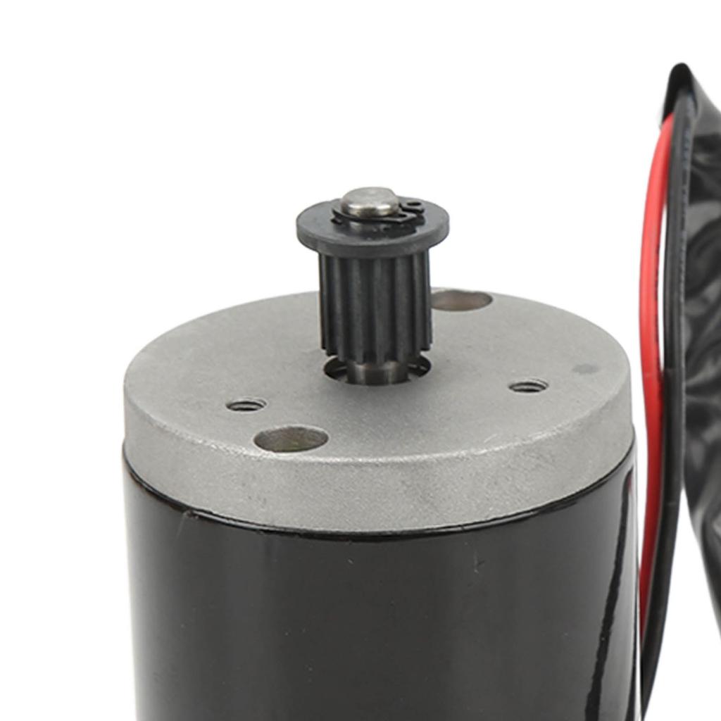 Borstad motor med 420-rem Aluminium Elmotor för Elskoter 24V 120W